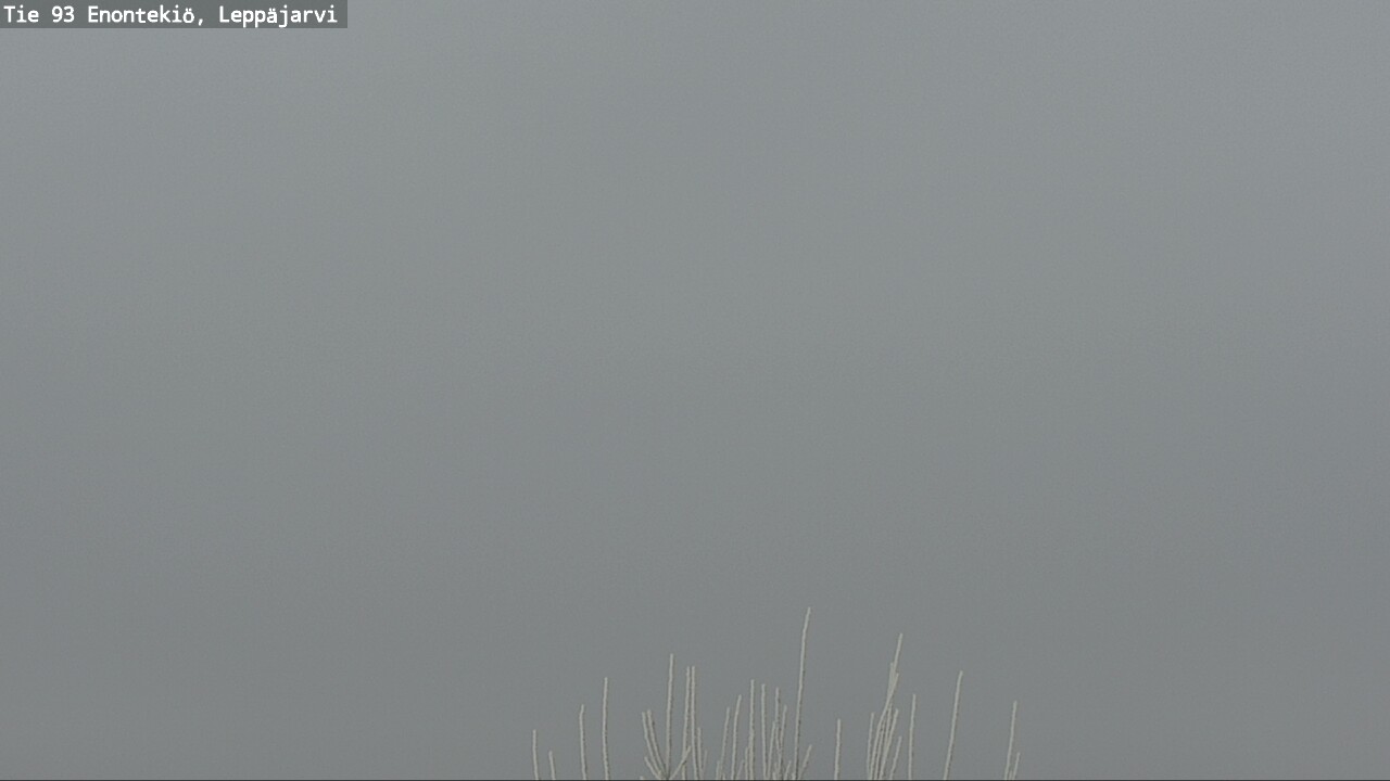 Weather Camera Image Väg 93 Enontekis, Leppäjärvi, Enontekiö, Lappi