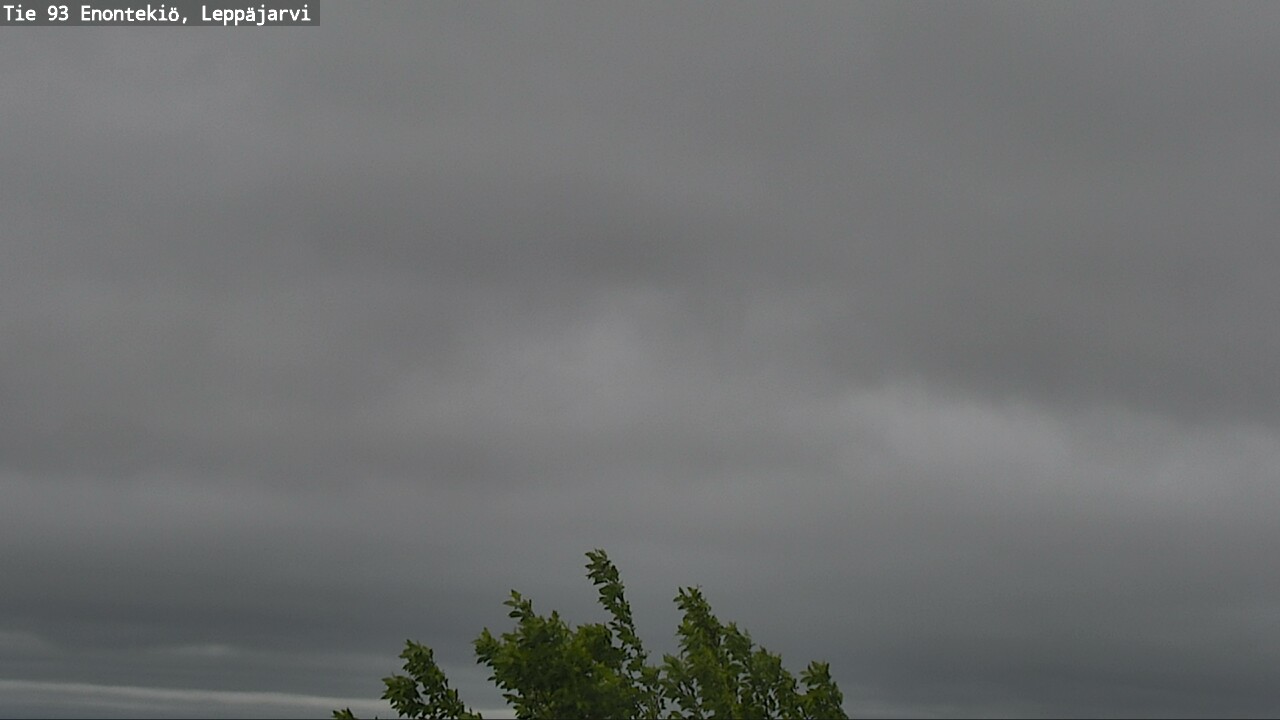Weather Camera Image Road 93 Enontekiö, Leppäjärvi, Enontekiö, Lappi