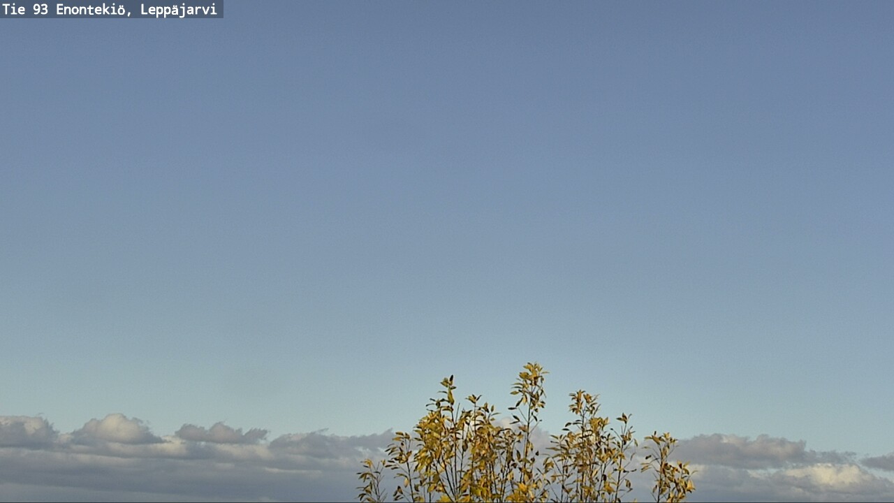 Weather Camera Image Road 93 Enontekiö, Leppäjärvi, Enontekiö, Lappi