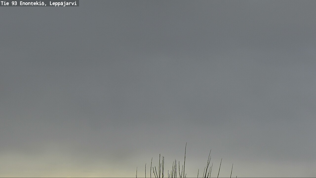 Weather Camera Image Road 93 Enontekiö, Leppäjärvi, Enontekiö, Lappi