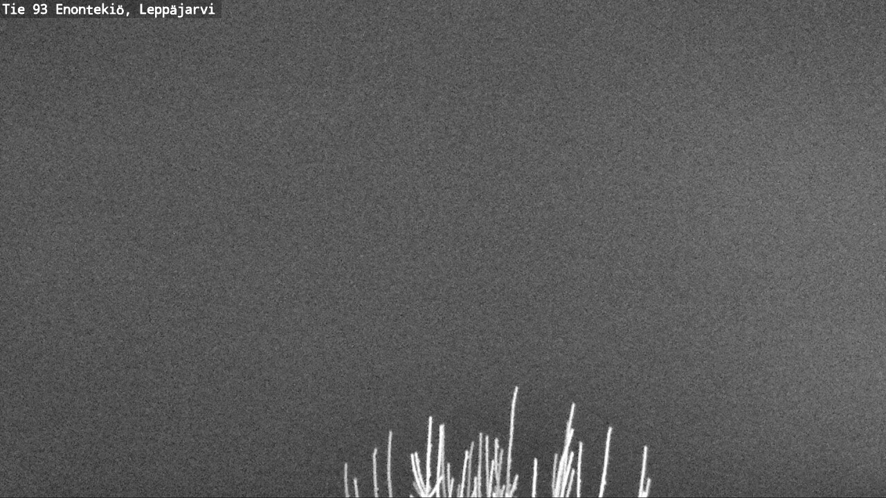 Weather Camera Image Väg 93 Enontekis, Leppäjärvi, Enontekiö, Lappi