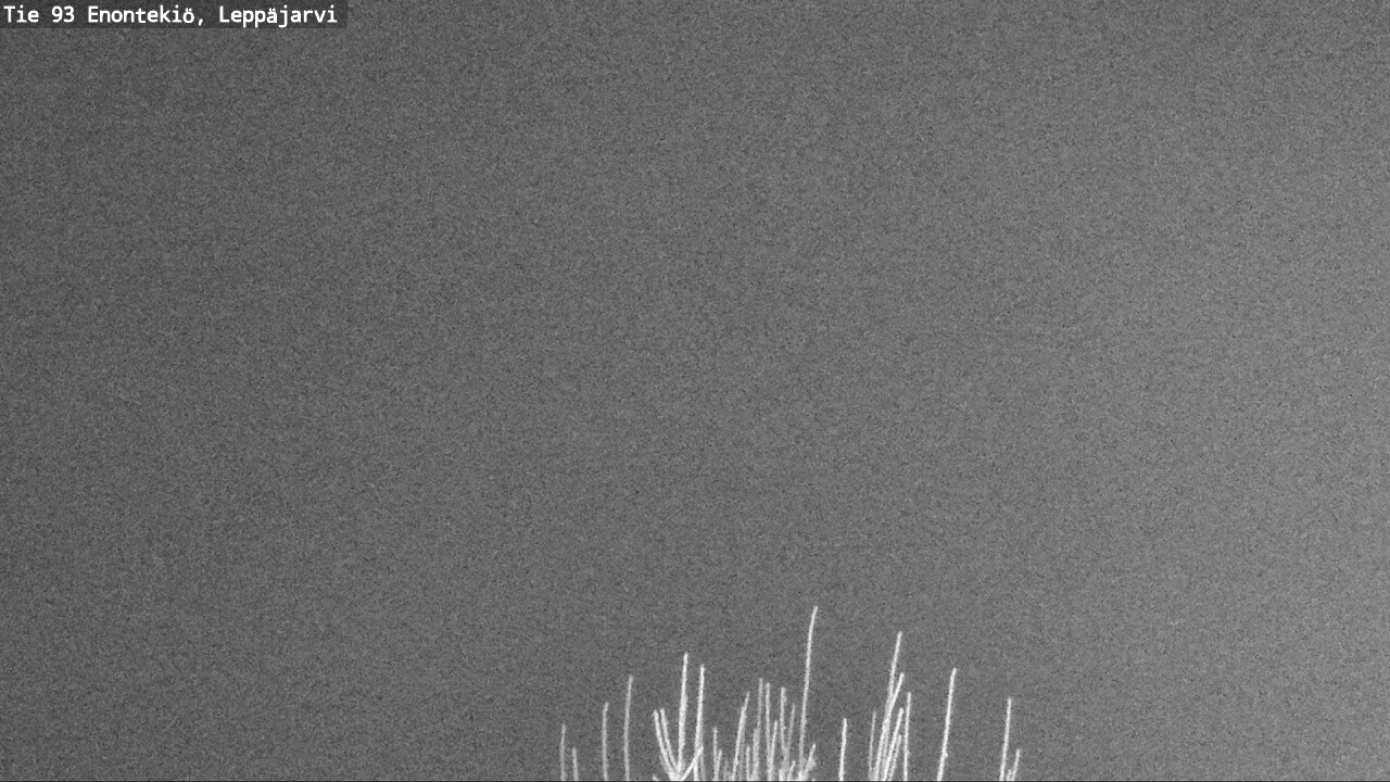 Weather Camera Image Väg 93 Enontekis, Leppäjärvi, Enontekiö, Lappi
