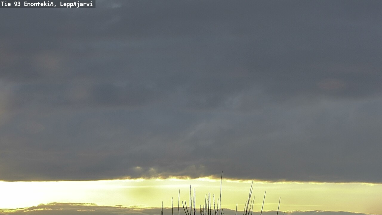 Weather Camera Image Road 93 Enontekiö, Leppäjärvi, Enontekiö, Lappi