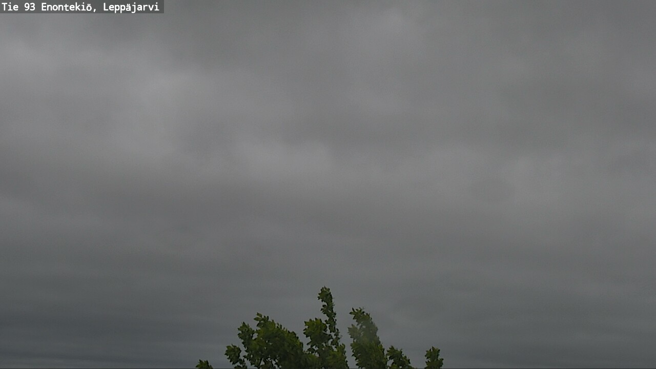 Weather Camera Image Road 93 Enontekiö, Leppäjärvi, Enontekiö, Lappi