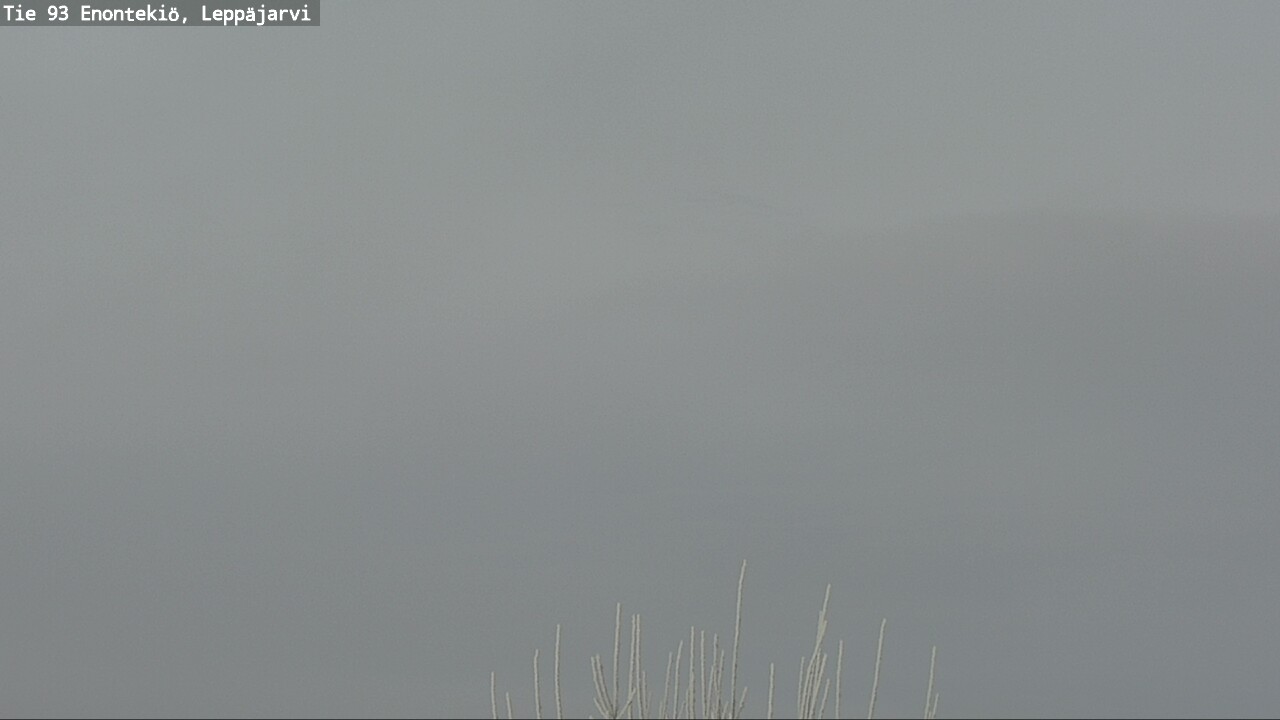 Weather Camera Image Väg 93 Enontekis, Leppäjärvi, Enontekiö, Lappi