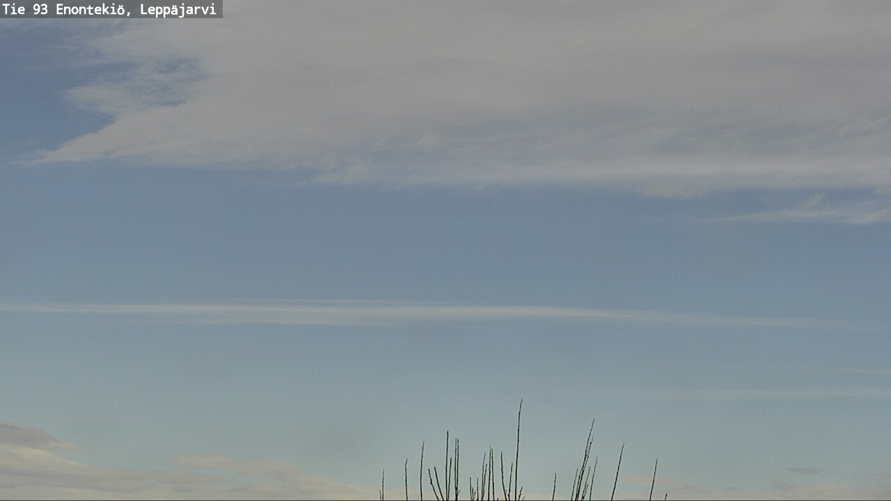 Weather Camera Image Road 93 Enontekiö, Leppäjärvi, Enontekiö, Lappi