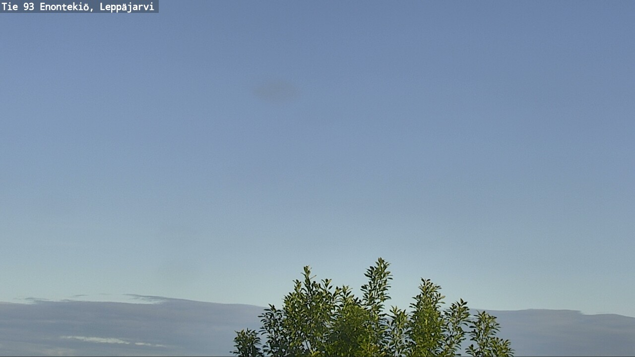 Weather Camera Image Road 93 Enontekiö, Leppäjärvi, Enontekiö, Lappi