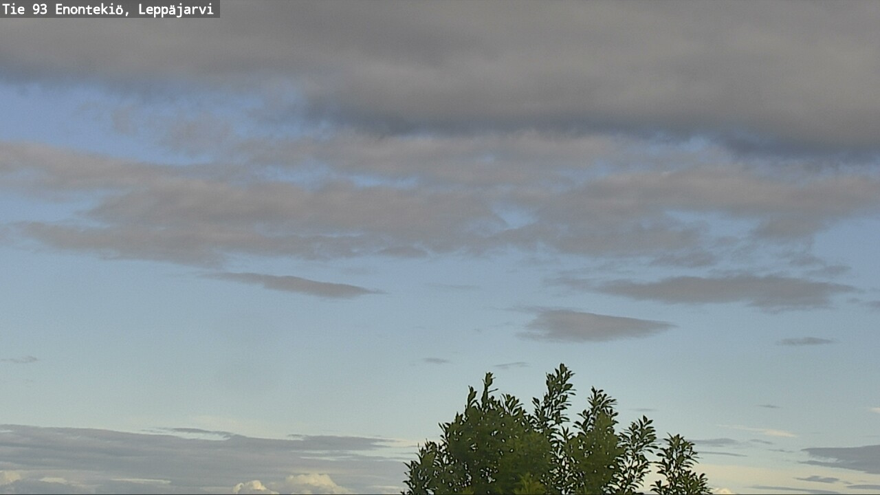 Weather Camera Image Road 93 Enontekiö, Leppäjärvi, Enontekiö, Lappi
