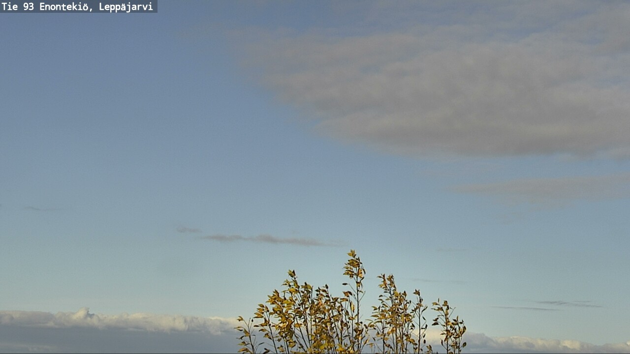 Weather Camera Image Road 93 Enontekiö, Leppäjärvi, Enontekiö, Lappi