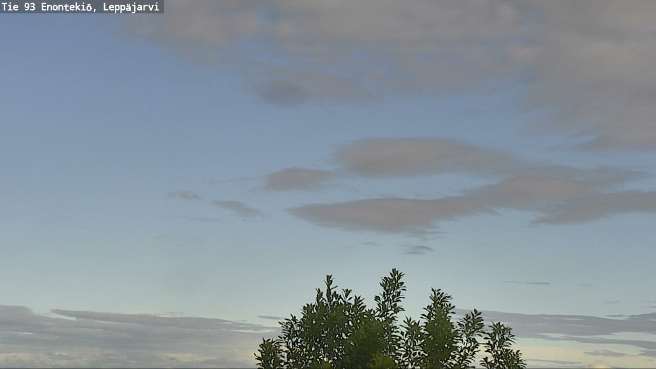 Weather Camera Image Road 93 Enontekiö, Leppäjärvi, Enontekiö, Lappi