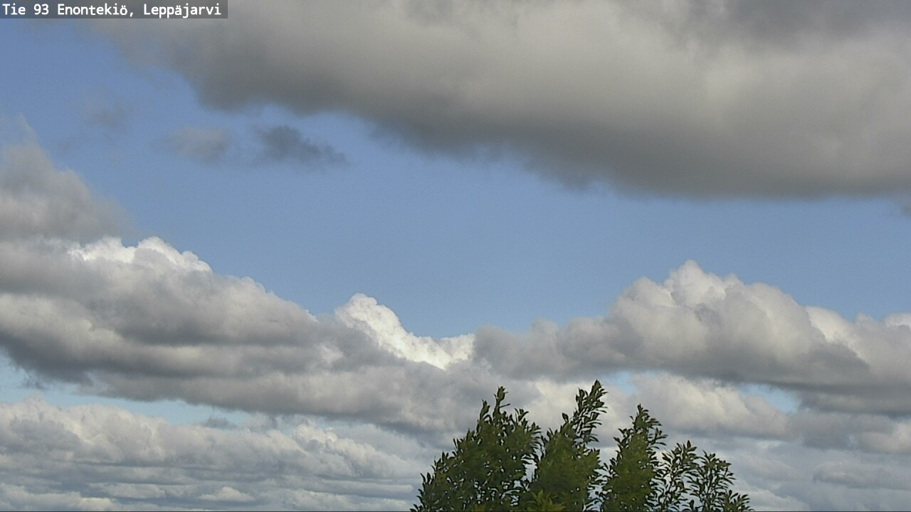 Weather Camera Image Road 93 Enontekiö, Leppäjärvi, Enontekiö, Lappi