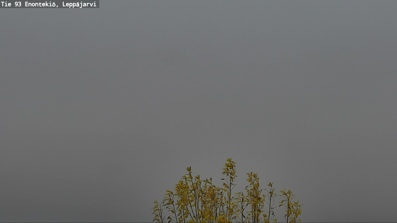 Weather Camera Image Road 93 Enontekiö, Leppäjärvi, Enontekiö, Lappi