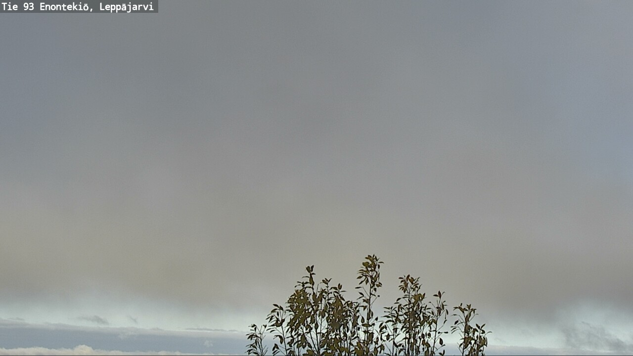 Weather Camera Image Road 93 Enontekiö, Leppäjärvi, Enontekiö, Lappi