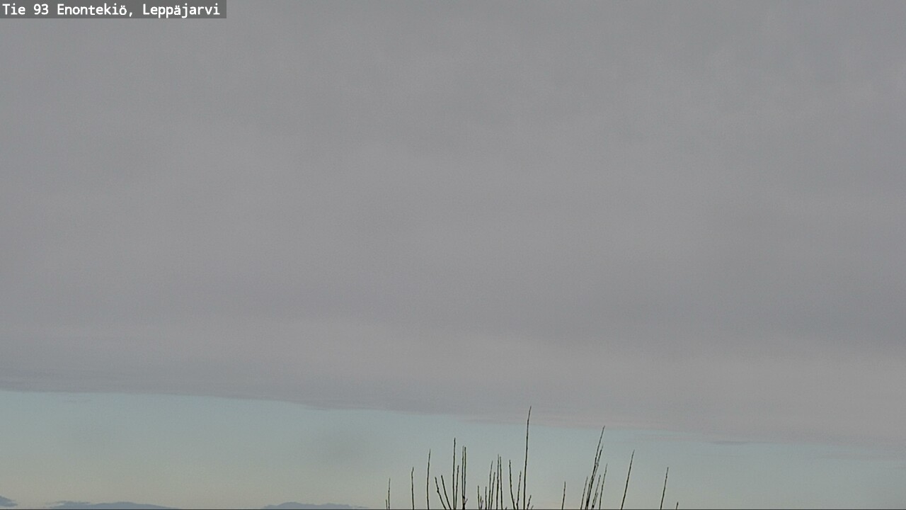 Weather Camera Image Road 93 Enontekiö, Leppäjärvi, Enontekiö, Lappi