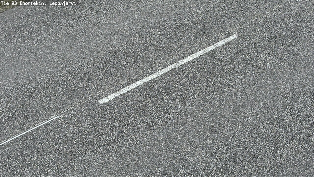 Weather Camera Image Road 93 Enontekiö, Leppäjärvi, Enontekiö, Lappi