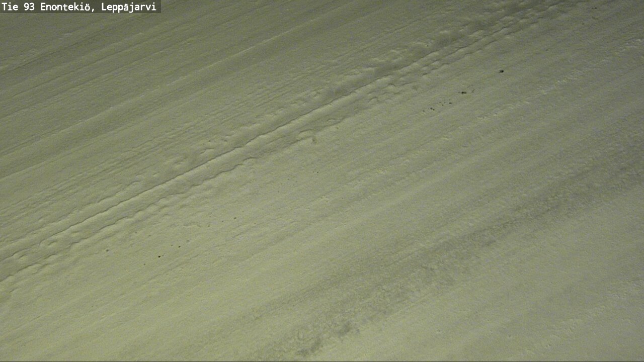 Weather Camera Image Road 93 Enontekiö, Leppäjärvi, Enontekiö, Lappi