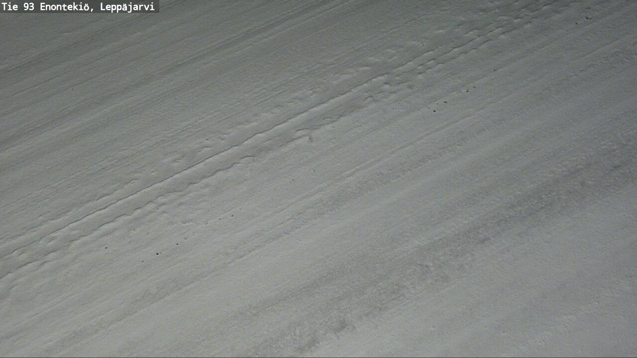 Weather Camera Image Road 93 Enontekiö, Leppäjärvi, Enontekiö, Lappi