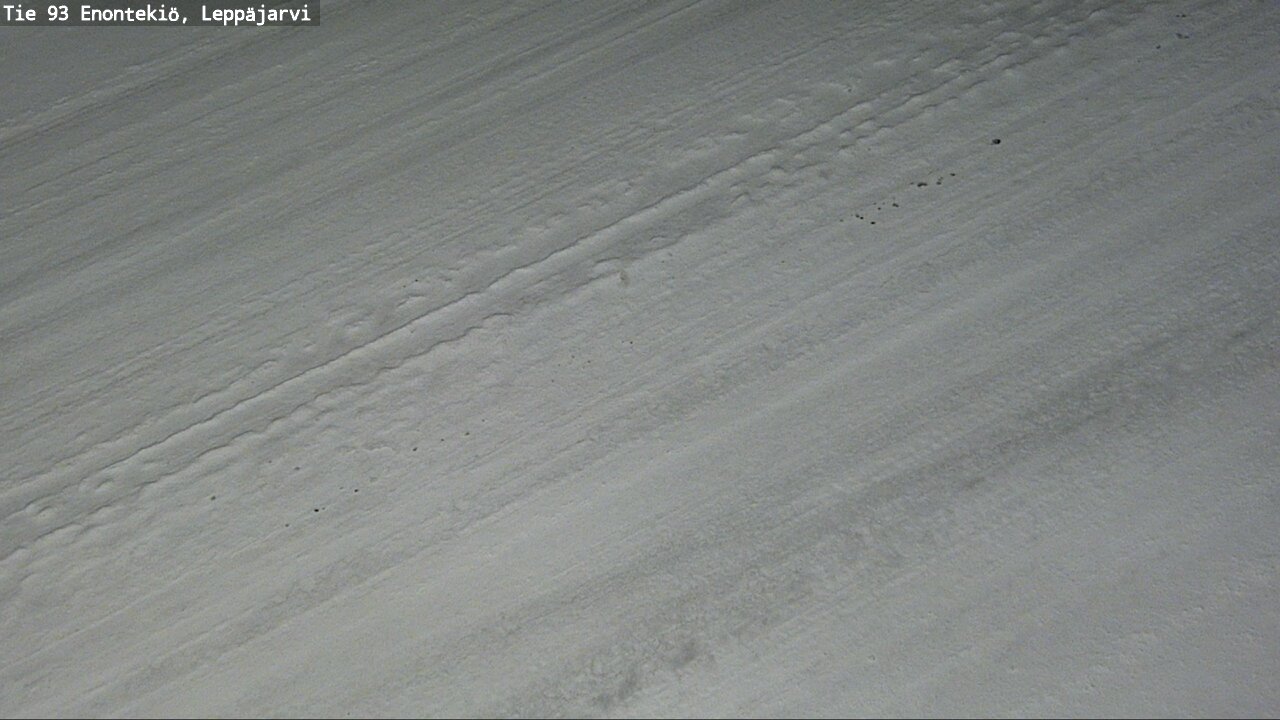 Weather Camera Image Road 93 Enontekiö, Leppäjärvi, Enontekiö, Lappi