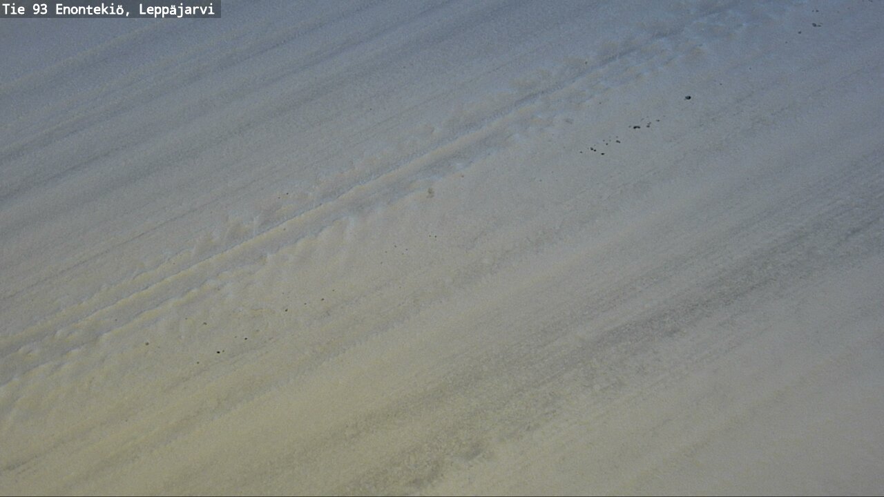 Weather Camera Image Road 93 Enontekiö, Leppäjärvi, Enontekiö, Lappi