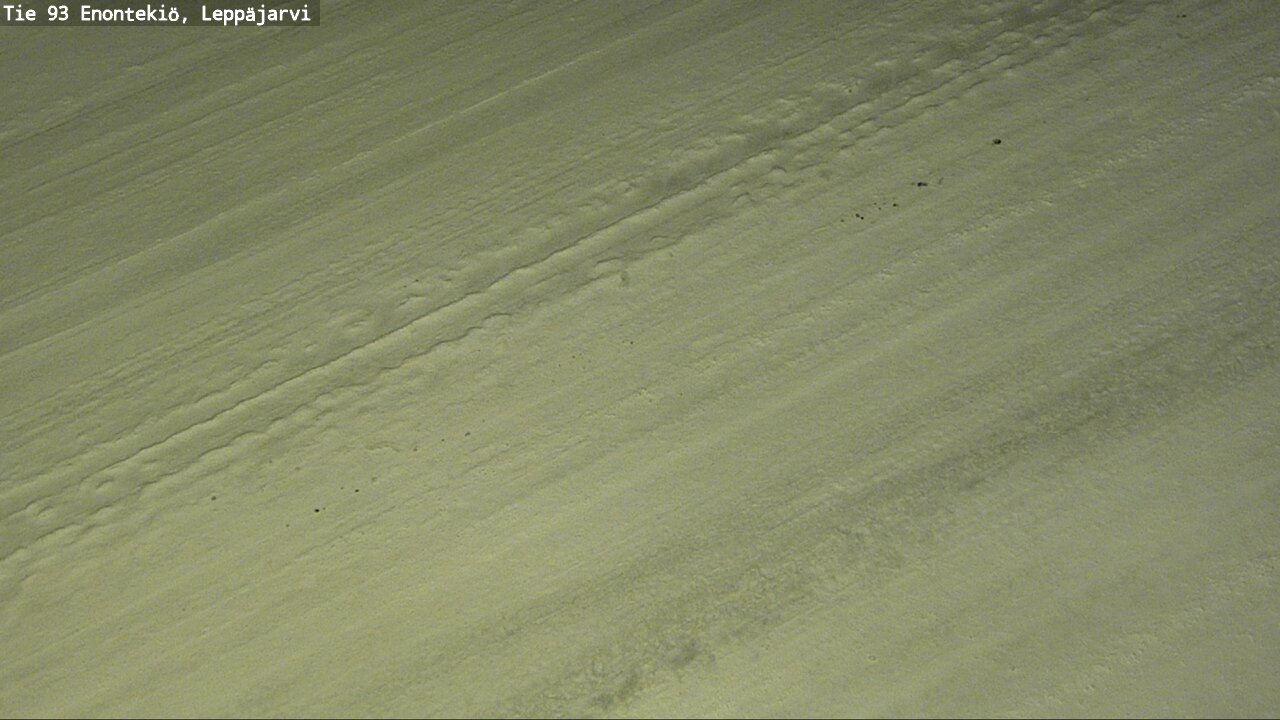 Weather Camera Image Road 93 Enontekiö, Leppäjärvi, Enontekiö, Lappi