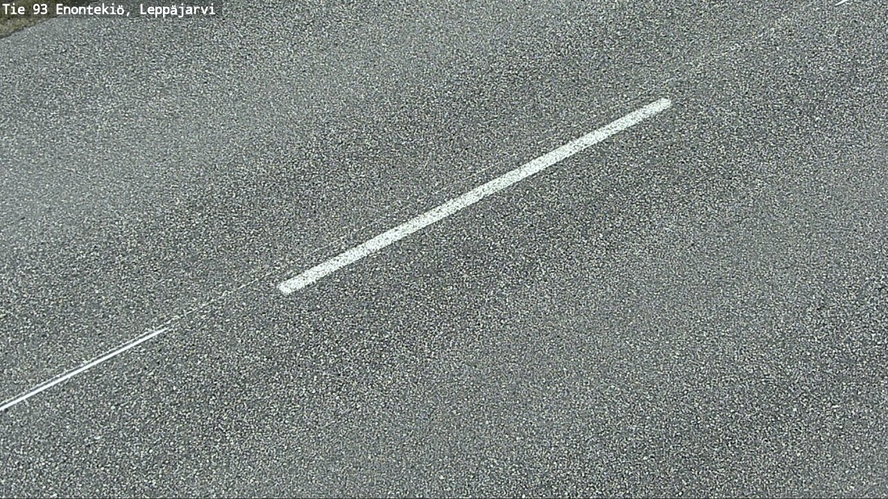 Weather Camera Image Road 93 Enontekiö, Leppäjärvi, Enontekiö, Lappi