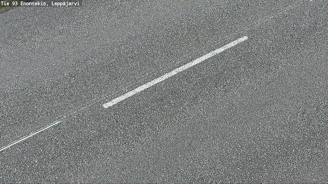 Weather Camera Image Road 93 Enontekiö, Leppäjärvi, Enontekiö, Lappi