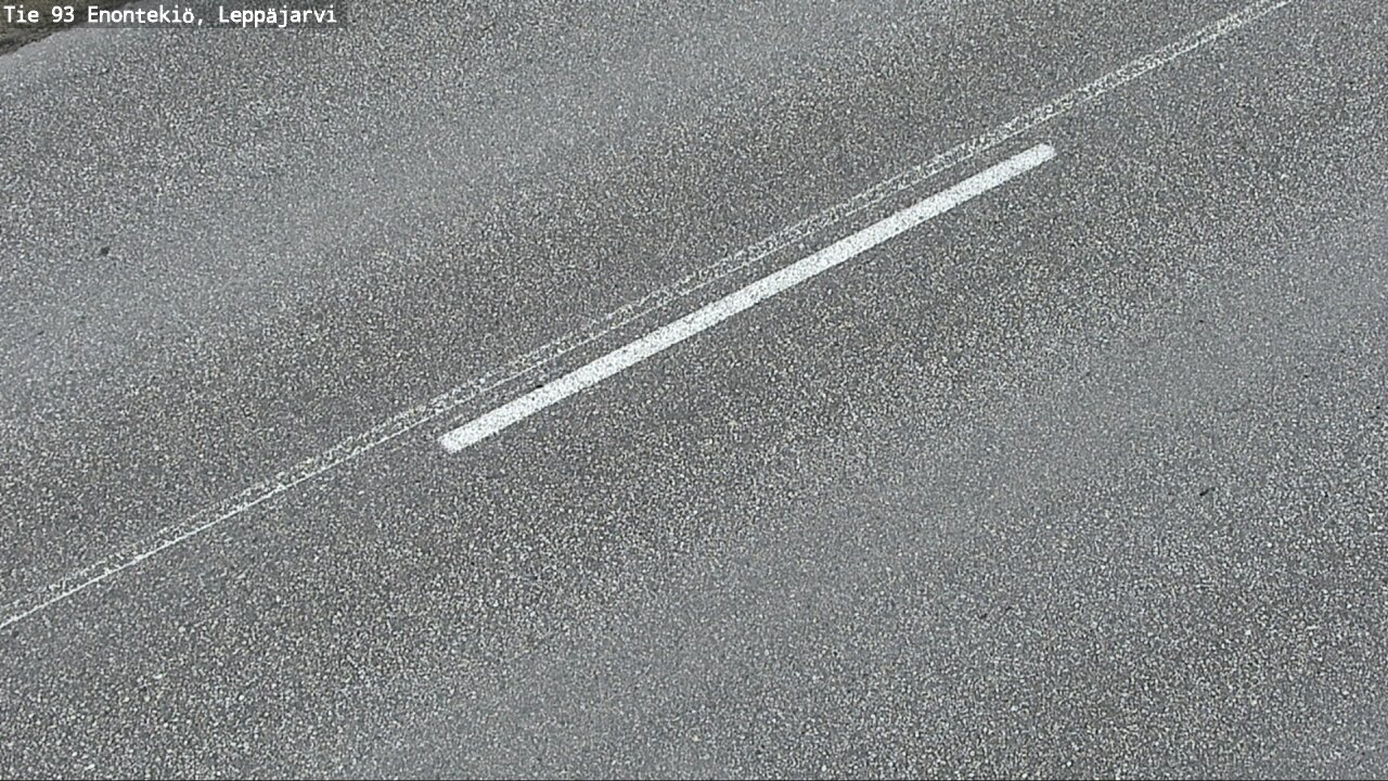 Weather Camera Image Väg 93 Enontekis, Leppäjärvi, Enontekiö, Lappi