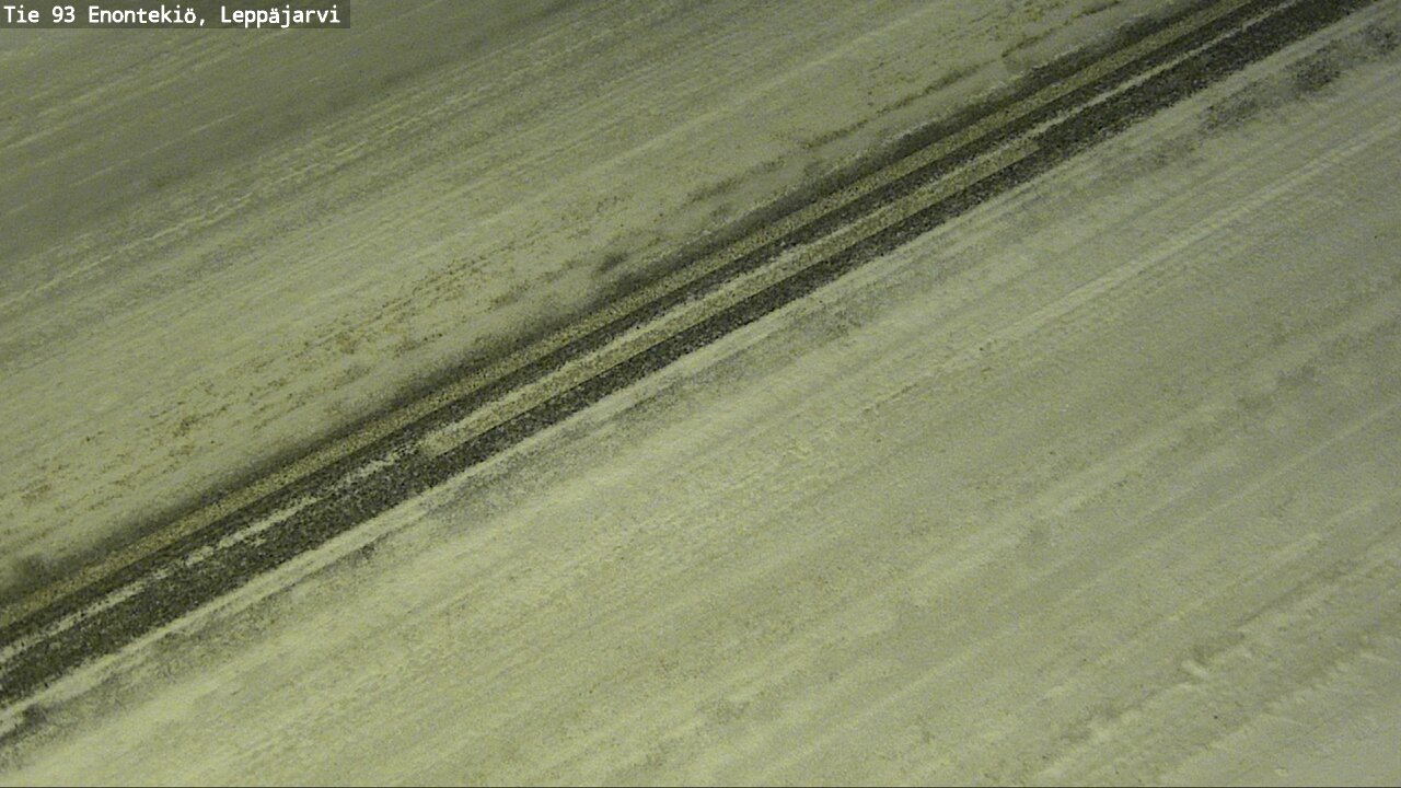 Kelikamerat Kuva Tie 93 Enontekiö, Leppäjärvi, Enontekiö, Lappi