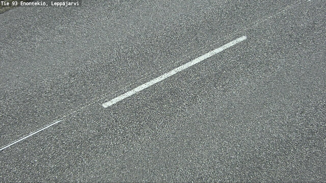 Weather Camera Image Road 93 Enontekiö, Leppäjärvi, Enontekiö, Lappi