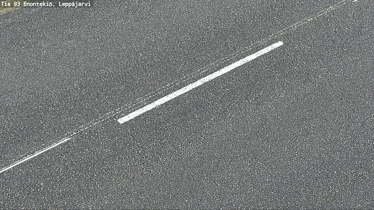 Weather Camera Image Road 93 Enontekiö, Leppäjärvi, Enontekiö, Lappi