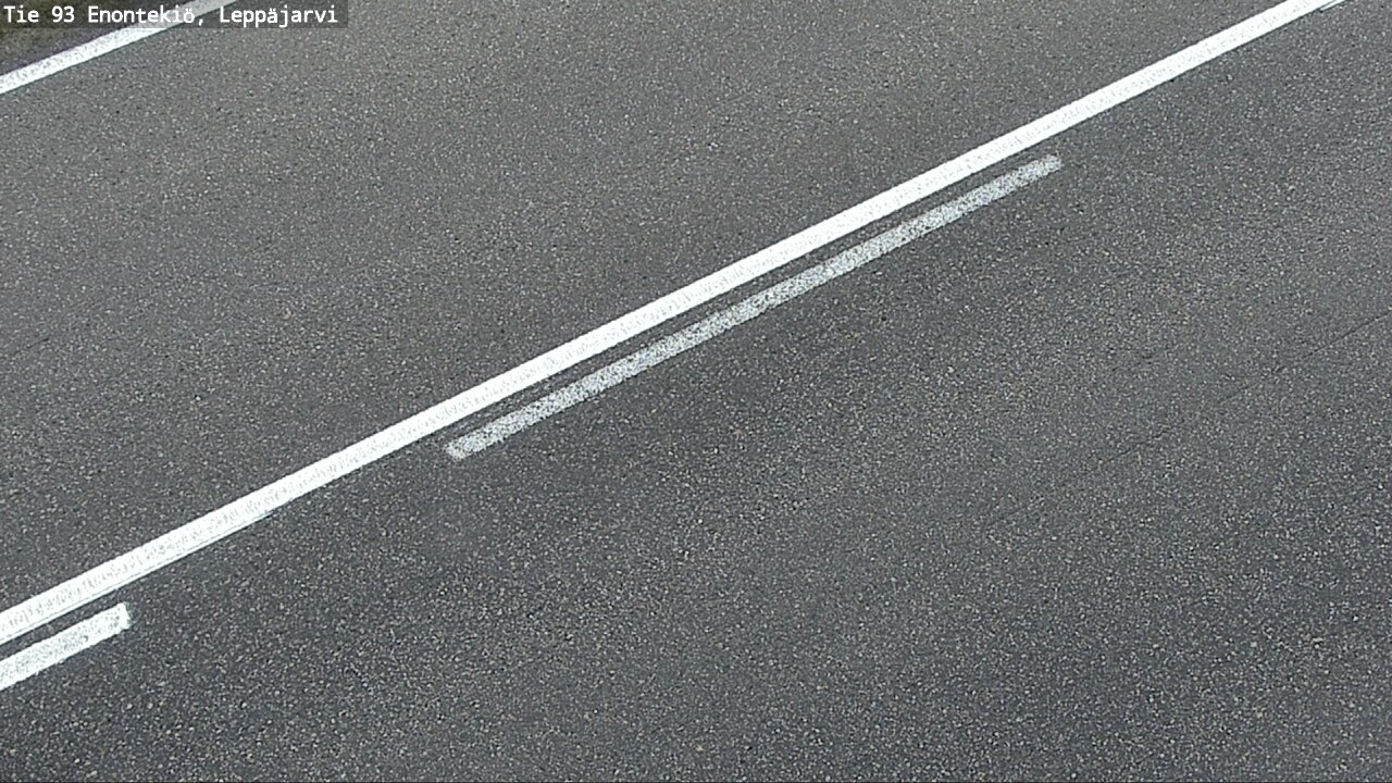 Weather Camera Image Road 93 Enontekiö, Leppäjärvi, Enontekiö, Lappi