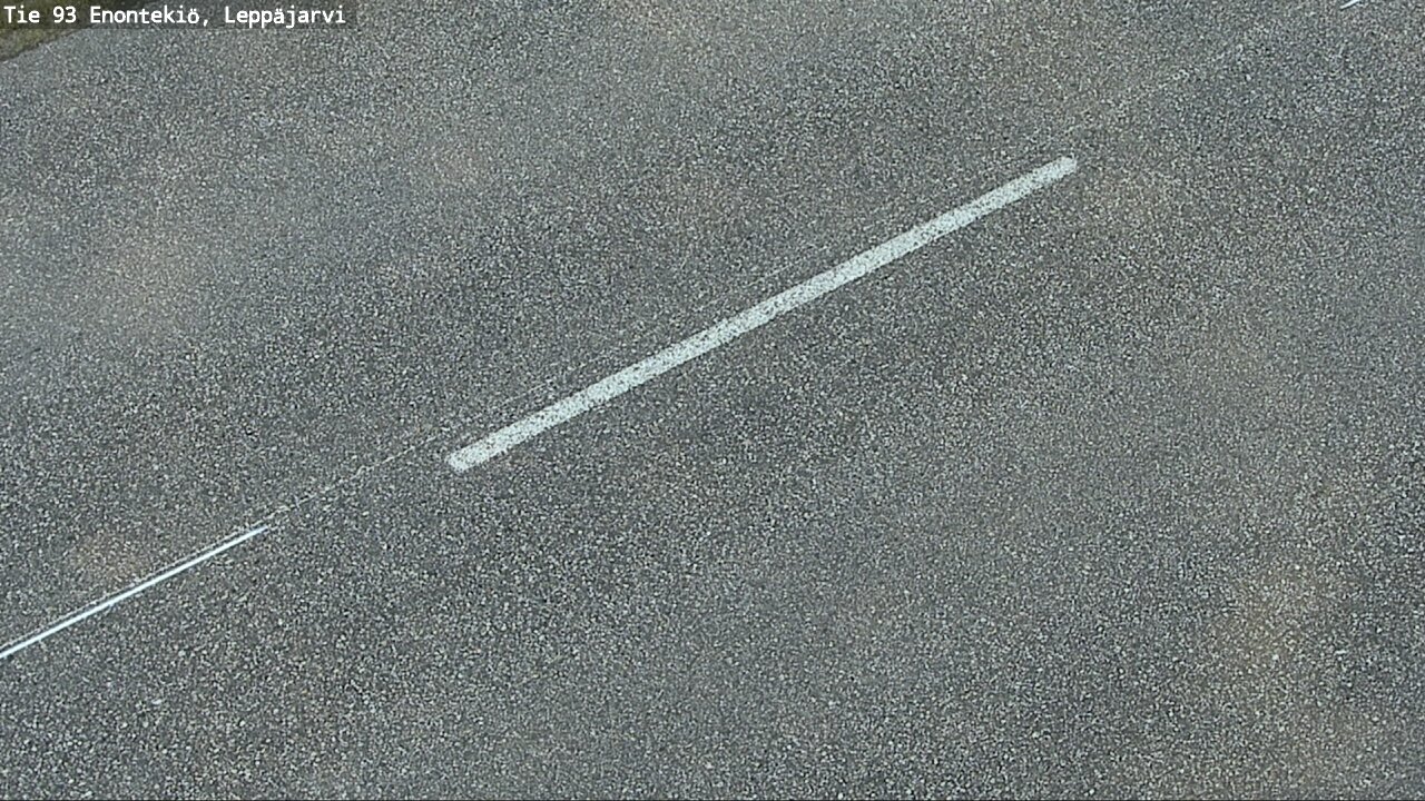 Weather Camera Image Road 93 Enontekiö, Leppäjärvi, Enontekiö, Lappi