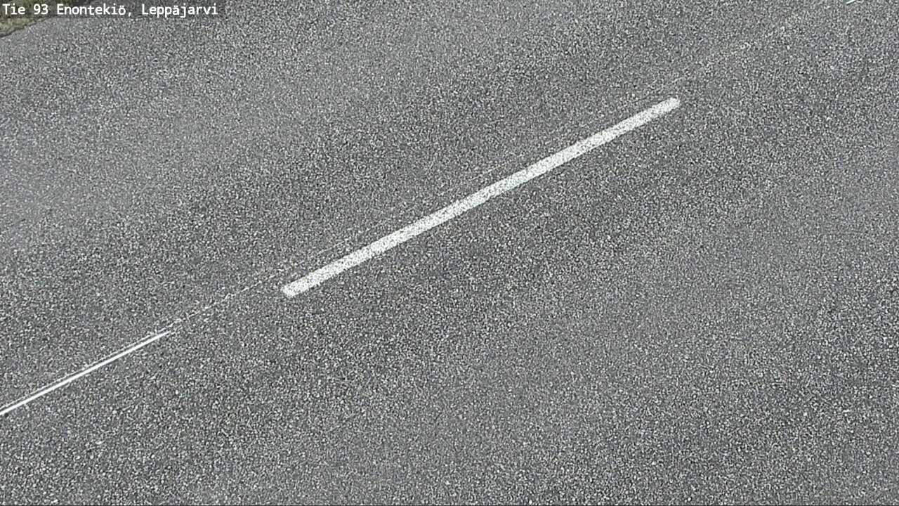 Weather Camera Image Road 93 Enontekiö, Leppäjärvi, Enontekiö, Lappi