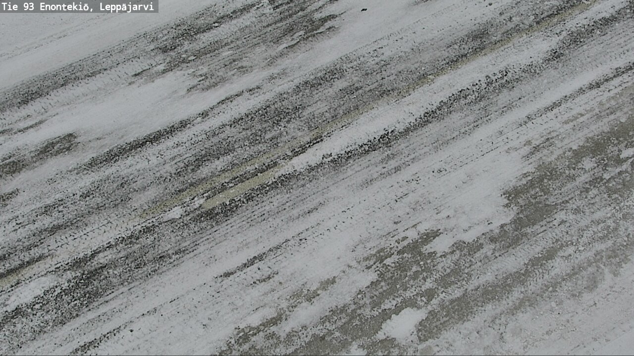 Weather Camera Image Road 93 Enontekiö, Leppäjärvi, Enontekiö, Lappi