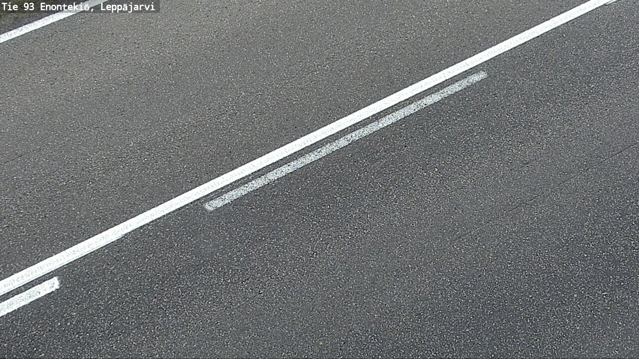 Weather Camera Image Road 93 Enontekiö, Leppäjärvi, Enontekiö, Lappi