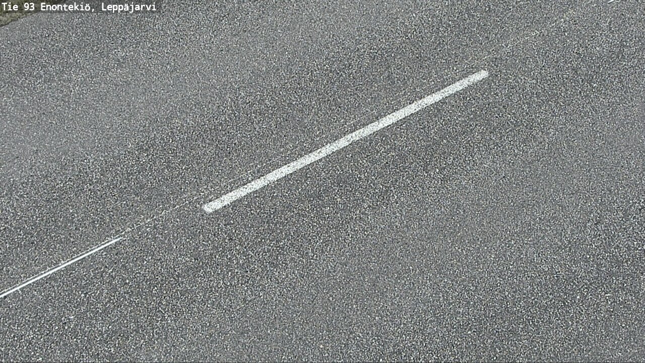 Weather Camera Image Road 93 Enontekiö, Leppäjärvi, Enontekiö, Lappi