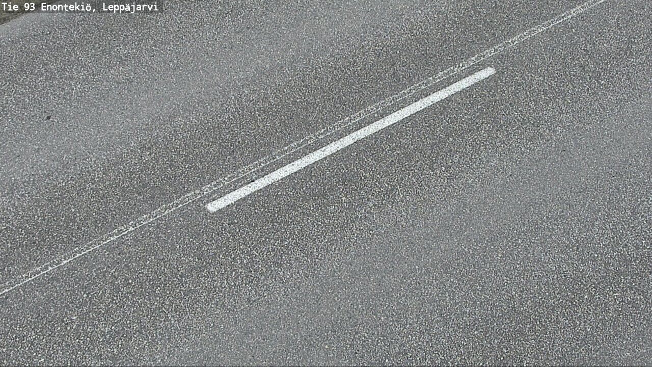 Weather Camera Image Väg 93 Enontekis, Leppäjärvi, Enontekiö, Lappi