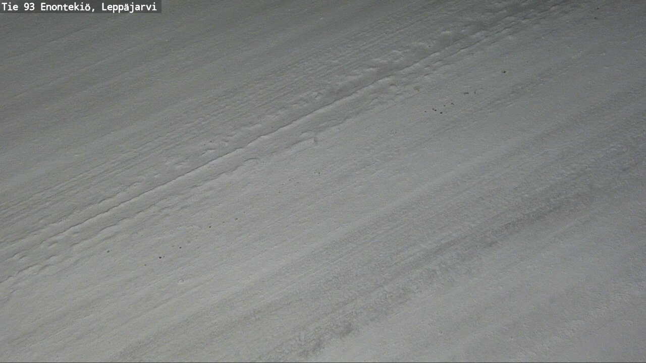 Weather Camera Image Road 93 Enontekiö, Leppäjärvi, Enontekiö, Lappi