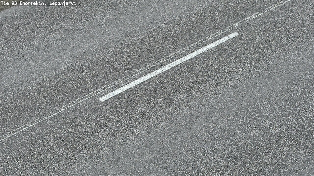 Weather Camera Image Väg 93 Enontekis, Leppäjärvi, Enontekiö, Lappi