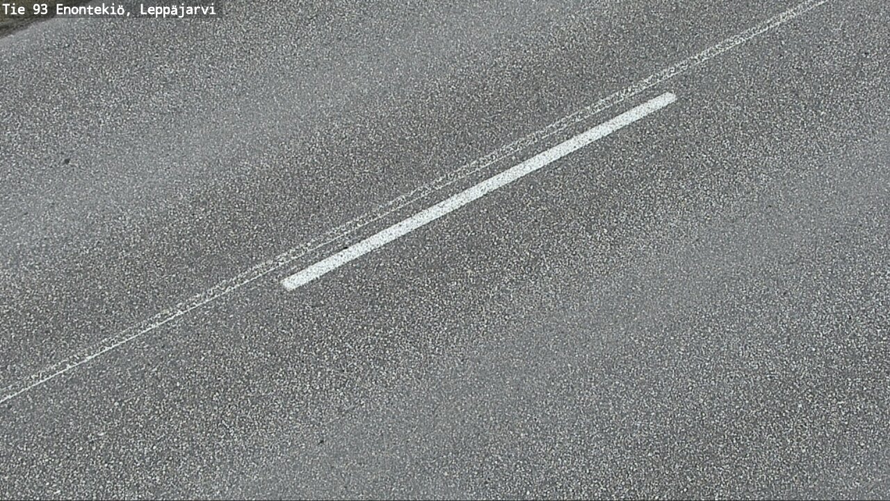 Weather Camera Image Väg 93 Enontekis, Leppäjärvi, Enontekiö, Lappi