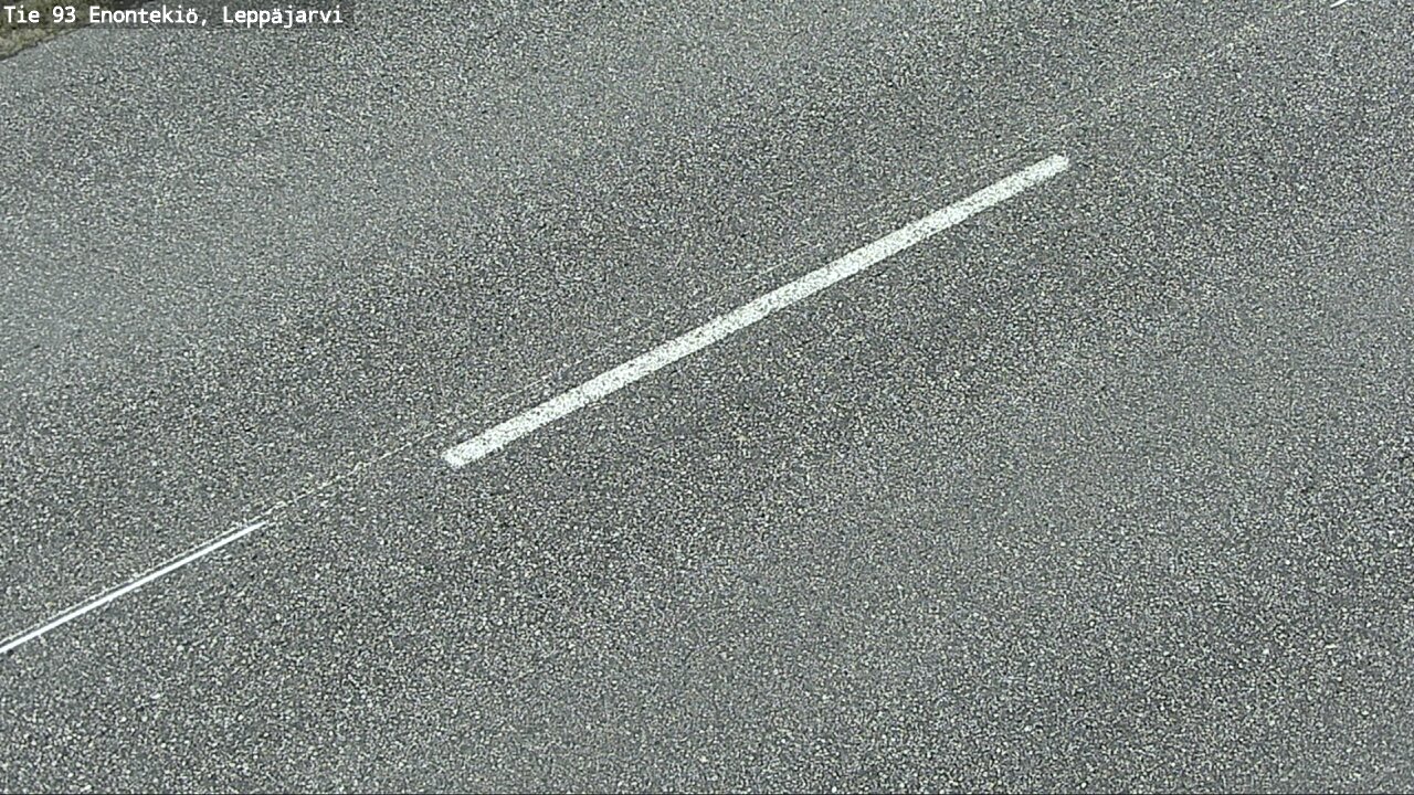 Weather Camera Image Road 93 Enontekiö, Leppäjärvi, Enontekiö, Lappi