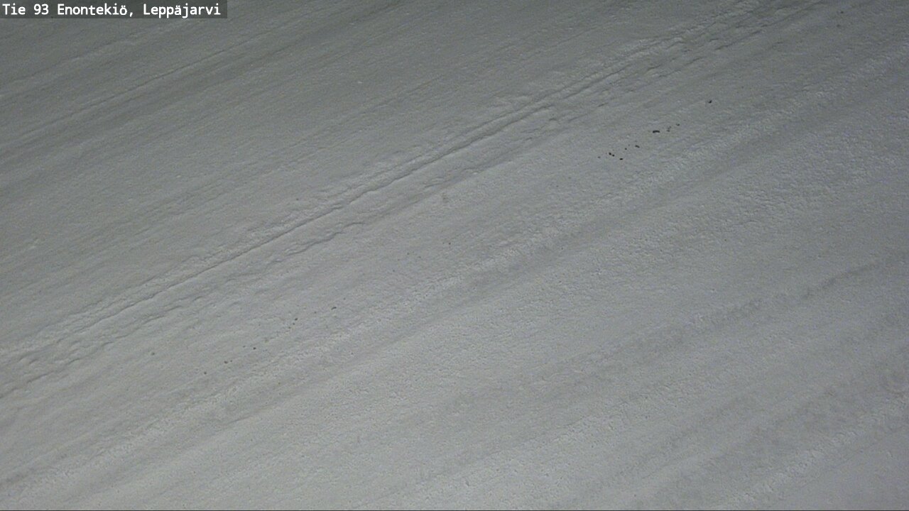Weather Camera Image Road 93 Enontekiö, Leppäjärvi, Enontekiö, Lappi