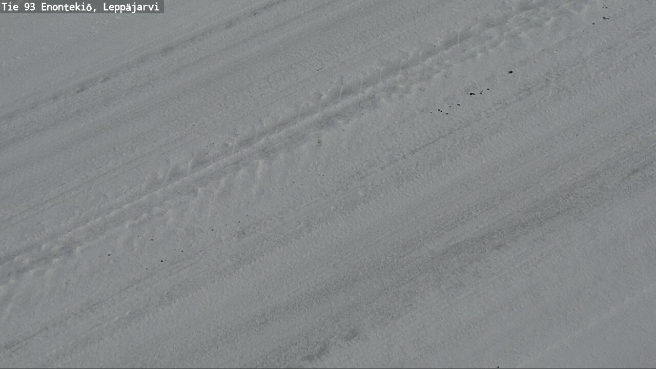 Weather Camera Image Road 93 Enontekiö, Leppäjärvi, Enontekiö, Lappi
