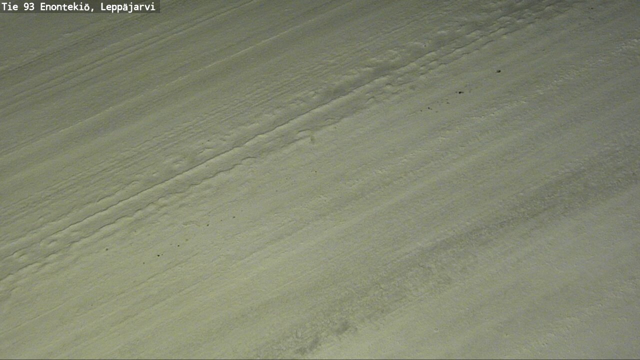 Weather Camera Image Road 93 Enontekiö, Leppäjärvi, Enontekiö, Lappi