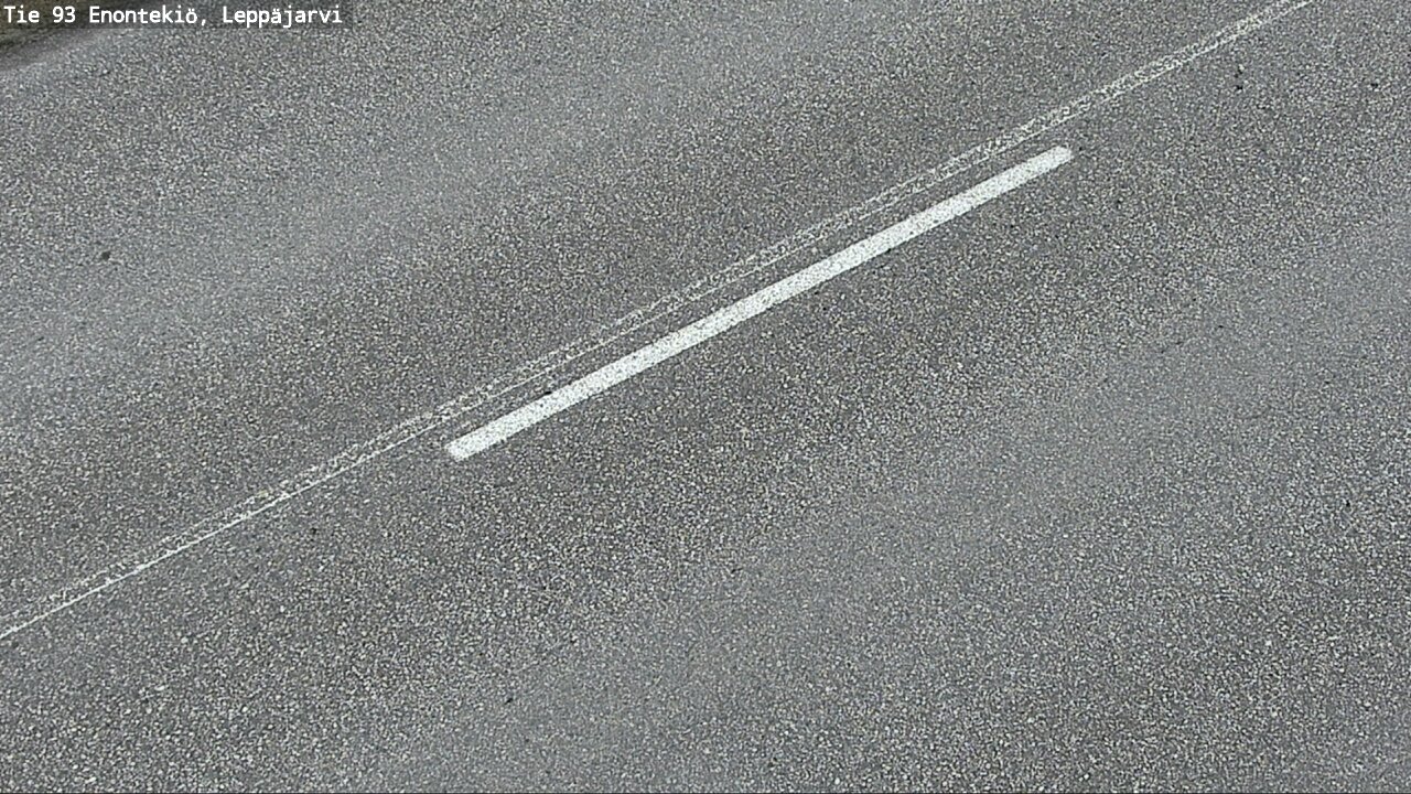 Weather Camera Image Väg 93 Enontekis, Leppäjärvi, Enontekiö, Lappi