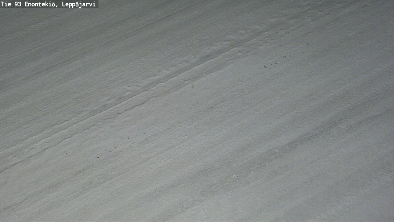 Weather Camera Image Road 93 Enontekiö, Leppäjärvi, Enontekiö, Lappi