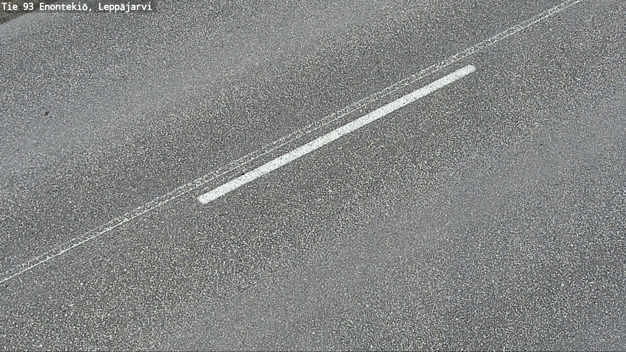 Weather Camera Image Väg 93 Enontekis, Leppäjärvi, Enontekiö, Lappi