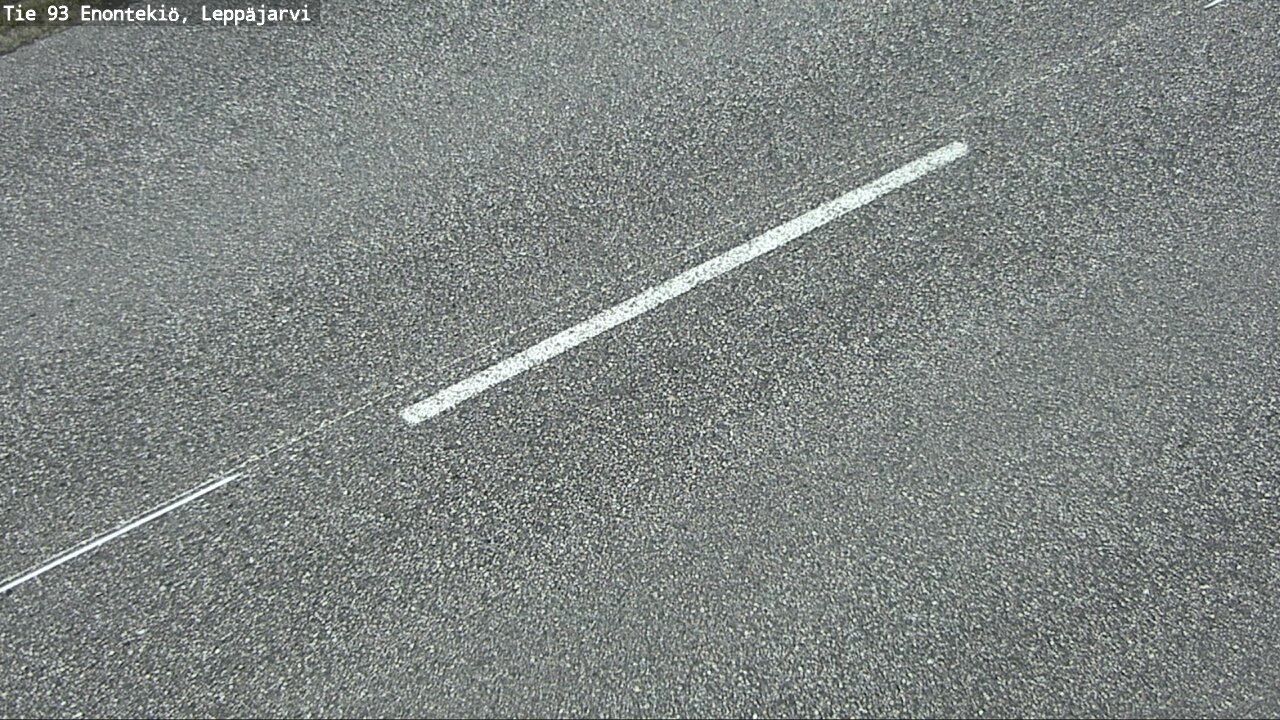 Weather Camera Image Road 93 Enontekiö, Leppäjärvi, Enontekiö, Lappi