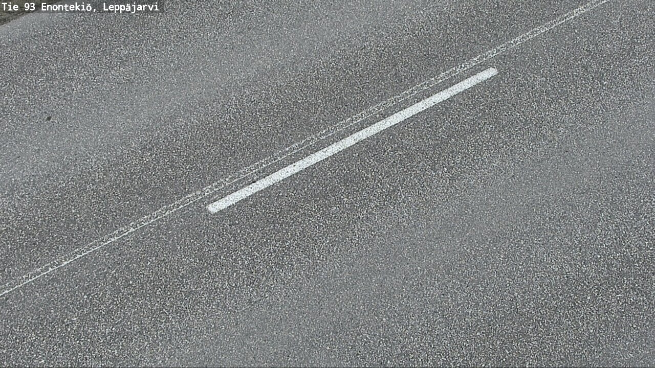 Weather Camera Image Väg 93 Enontekis, Leppäjärvi, Enontekiö, Lappi