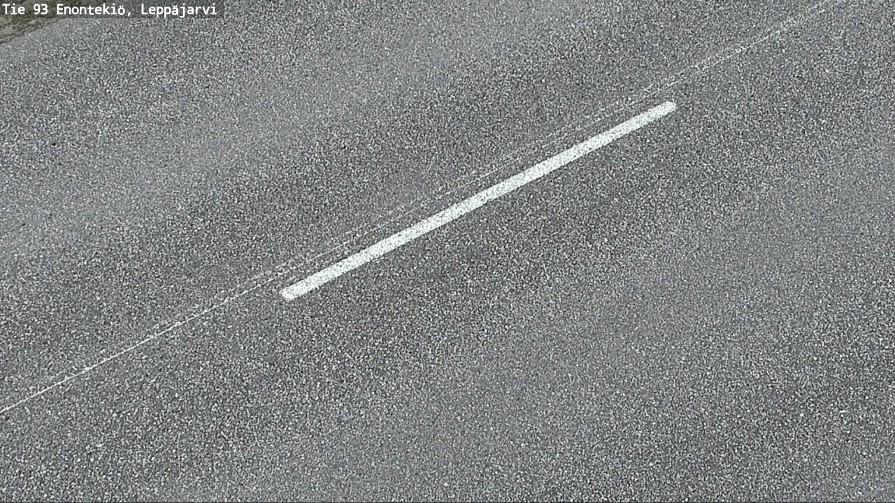 Weather Camera Image Road 93 Enontekiö, Leppäjärvi, Enontekiö, Lappi